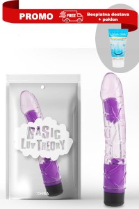 Promo Ljubičasti realističan vibrator- CN 111832901